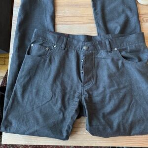 Isaia 37x31.5 Grey 5 pocket pants